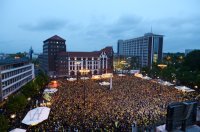 Fussball Champions League Finale 2013:  Borussia Dortmund - FC Bayern Muenchen, PUBLIC VIEWING