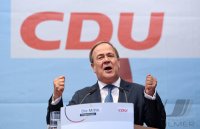 Politik, Bundestagswahl 2021 Wahlkampf CDU; Union-Kanzlerkandidat Armin Laschet