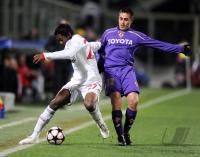 FUSSBALL  International CHL 09/10 :  AC Florenz - FC Bayern  Muenchen