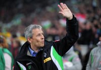 Fussball 1. Bundesliga, Saison 2011/2012: Trainer Lucien Favre (Borussia Moenchengladbach)