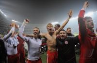 FUSSBALL  International CHL 09/10 : JUBEL  FC Bayern  Muenchen