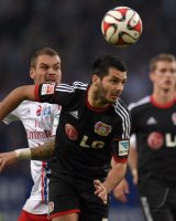 Fussball, 1. Bundesliga  Saison 2014/2015: Hamburger SV - Bayer 04 Leverkusen