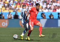 FUSSBALL WM 2014, ACHTELFINALE: Argentinien - Schweiz