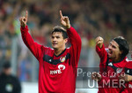Fussball CL: Leverkusen - Maccabi Haifa, jubel