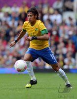 FUSSBALL Olympia 2012 Maenner: Brasilien - Weissrussland