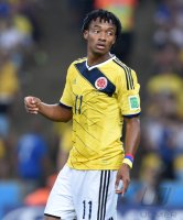 FUSSBALL WM 2014, Achtelfinale: Kolumbien - Uruguay