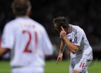 FUSSBALL  International CHL 09/10:  JUBEL OLIC (FC Bayern  Muenchen)