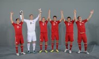 Fussball 1. Bundesliga 2010/2011: JUBEL FC Bayern Muenchen
