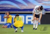 Fussball Frauen FIFA U 20  WM  2008   Viertelfinale  Brasilien - Deutschland
