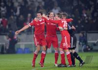 FUSSBALL  International CHL 09/10 : JUBEL  FC Bayern  Muenchen