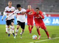 Fussball 1. Bundesliga Saison 21/22: VfB Stuttgart - RB Leipzig