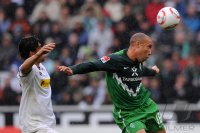 Fussball: 1. Bundesliga Saison 2010/2011: Moenchengladbach - Bremen