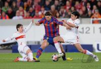 FUSSBALL  International CHL 09/10 : VfB Stuttgart -  FC Barcelona