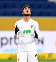 Fussball 1. Bundesliga Saison 21/22: TSG 1899 Hoffenheim - FC Augsburg