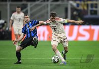 FUSSBALL CHAMPIONS LEAGUE SAISON 24/25
Viertelfinal Rueckspiel, Inter Mailand - FC Bayern Muenchen