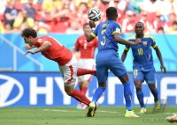FUSSBALL WM 2014, Gruppenphase: Schweiz - Ecuador