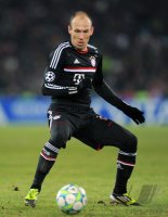 Fussball CHL  Saison 2011/2012: Arjen Robben (FC Bayern Muenchen)