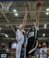 Basketball  1. Bundesliga  10/11   Walter Tigers Tuebingen - New Yorker Phantoms Braunschweig