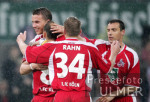 Fussball 2. Bundesliga: Koeln - Unterhaching, Jubel