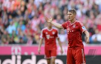 Fussball  1. Bundesliga  13/14: Bastian Schweinsteiger (FC Bayern Muenchen)