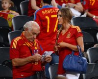 Fussball International Europameisterschaft 2012, Freundin Maria von Javi Martinez