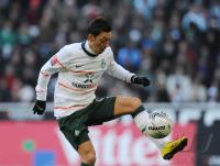 FUSSBALL, 1. BUNDESLIGA, 20. Spieltag: Borussia Moenchengladbach - Werder Bremen