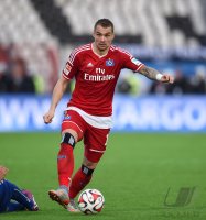 Fussball, 1. Bundesliga  Saison 2014/2015 Relegation: Karlsruher SC - Hamburger SV