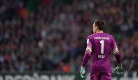 Fussball, 1. Bundesliga  Saison 2014/2015: SV Werder Bremen - VfL Wolfsburg
