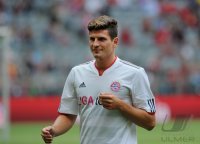 Fussball 1. Bundesliga 2011/2012: Mario Gomez (FC Bayern Muenchen)