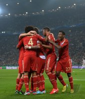 FUSSBALL INTERNATIONAL CHL VIERTELFINALE 12/13: Bastian Schweinsteiger (FC Bayern Muenchen)