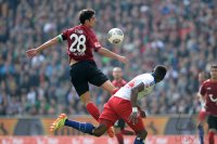 Fussball, 1. Bundesliga  Saison 2013/2014: Hannover 96 -  Hamburger SV