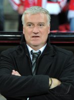 FUSSBALL INTERNATIONAL  CHL Viertelfinale 11/12: Didier Deschamps (Olympique Marseille)