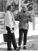 Fussball Bundesliga, Saison 1985/1986: Manager Uli Hoeness und Trainer Udo Lattek
