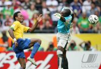 Fussball WM 2006: Brasilien - Ghana