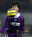 Fussball UEFA Cup Austria-Br&uuml;gge; Gilewicz am Ball