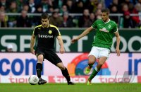 Fussball, 1. Bundesliga  Saison 2013/2014: SV Werder Bremen - Borussia Dortmund