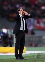 FUSSBALL SERIE A 2013/2014:  Trainer Rudi Garcia (AS Rom)