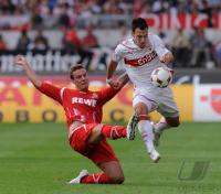 FUSSBALL  1. BUNDESLIGA  09/10  VfB Stuttgart  - 1. FC Koeln