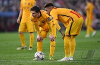Fussball CHL 15/16 Viertelfinale: Atletico Madrid - FC Barcelona