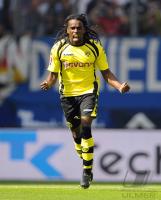 FUSSBALL, 1. BUNDESLIGA, Dortmund: TINGA jubelt
