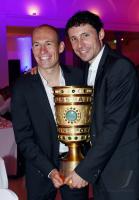 Fussball DFB Pokalfinale 2010:   SIEGERPARTY  FC Bayern Muenchen