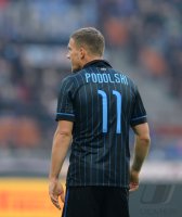 Fussball International Serie A 14/15: Lukas Podolski (Inter Mailand)