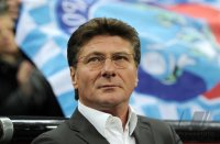 Fussball CHL  Saison 2011/2012:  Trainer Walter Mazzarri (SSC Neapel)