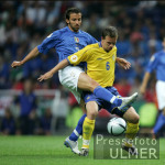 Fussball INTERNATIONAL  EURO 2004  Italien - Schweden im Stadion Dragao in Porto