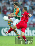 Fussball UI-CUP: Bremen - Pasching,  Zweikampf