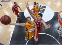 Basketball 1. Bundesliga 2012/2013 Testspiel:  Walter Tigers Tuebingen - FC Bayern Muenchen