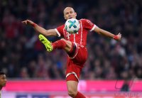 Fussball 1. Bundesliga Saison 17/18: FC Bayern Muenchen - VfL Wolfsburg