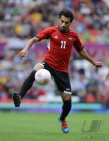 FUSSBALL Olympia 2012 Maenner: MOHAMED SALAH (Aegypten)