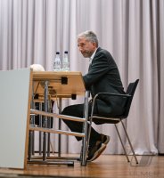 Streitgespraech OB Boris Palmer und AfD Landesvorsitzender Markus Frohnmaier in Tuebingen