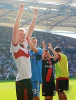Fussball 1. Bundesliga  Saison 2011/2012:  VfB Stuttgart - Bayer Leverkusen